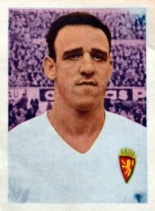 Liga 1966-67. Canário (Real Zaragoza). Editorial Ruiz Romero. 📸: Joaquín Arnero Polo.