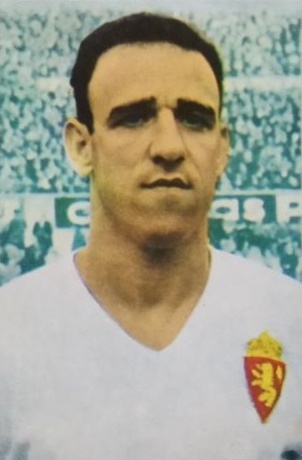 Liga 1967-68. Canario (Real Zaragoza). Editorial Ruiz Romero. 📸: Joaquín Arnero Polo.