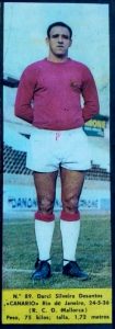 Liga 1968-69. Canario (Real Mallorca). La Voz de Asturias. 📸: Rubén Lemos Aguilar.