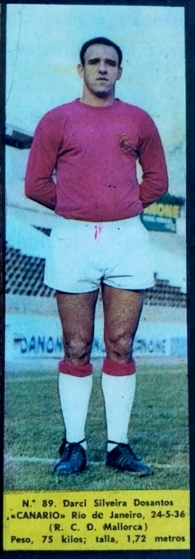 Liga 1968-69. Canario (Real Mallorca). La Voz de Asturias. 📸: Rubén Lemos Aguilar.