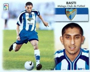 Liga 99-00. Basti (Málaga C. F.). Ediciones Este. 📸: Hugo López.