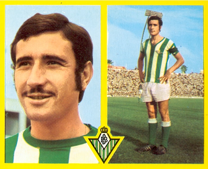 Liga 72-73. Telechia (Real Betis). Ediciones Este. 📸: Toni Izaro.