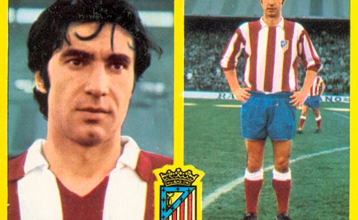 Liga 72-73. Gárate (Atlético de Madrid). Ediciones Este. 📸: Toni Izaro.