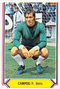Liga 80-81. Campos (Real Betis). Ediciones Este. 📸: Toni Izaro.