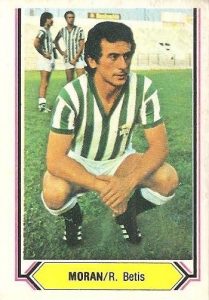 Liga 80-81. Morán (Real Betis). Ediciones Este.