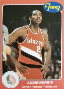 1984-1985. Audie Norris (Portland Trail Blazers). Star Franz. 📸: Raúl Sanabria.