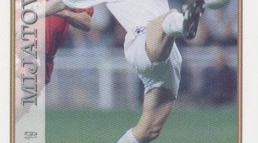 Las fichas de la Liga 97-98. N.º 19. Mijatovic (Real Madrid C. F.). Editorial Mundicromo.
