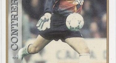 Las fichas de la Liga 97-98. N.º 6. Contreras (Real Madrid C.F.). Editorial Mundicromo.