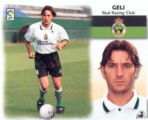 Liga 99-00. Geli (Racing de Santander). Ediciones Este. 📸: Toni Izaro.