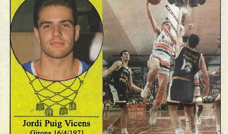 Jordi Puig Vicens (Valvi Girona). 📸: Cromo-Montaje del Grupo de Facebook Nuestros álbumes de cromos.