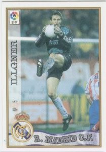 Las fichas de la Liga 97-98. N.º 5. Illgner (Real Madrid C. F.). Editorial Mundicromo.