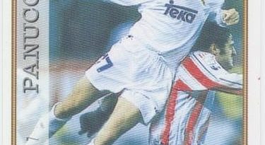 Las fichas de la Liga 97-98. N.º 7. Panucci (Real Madrid C. F.). Editorial Mundicromo.