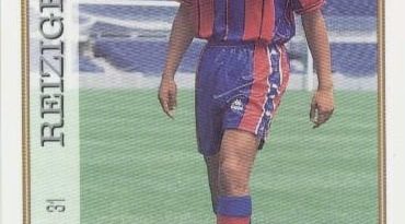 Las fichas de la Liga 97-98. N.º 31. Reiziger (F. C. Barcelona). Editorial Mundicromo.