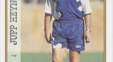 Las fichas de la Liga 97-98. N.º 4. Jupp Heynckes (Real Madrid C. F.). Editorial Mundicromo.