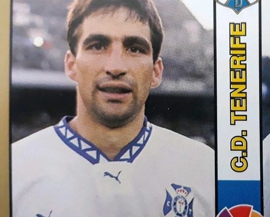 1995 Fútbol Total. Nº 87. Pizzi (C.D. Tenerife). Editorial Mundicromo.