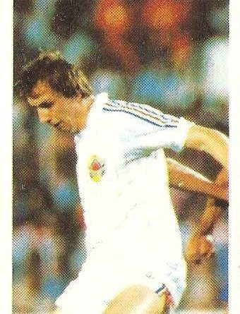 Eurocopa 1984. Jerkovic (Yugoslavia) Editorial Fans Colección.