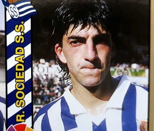 1995 Fútbol Total. Nº 93. Imanol (Real Sociedad). Editorial Mundicromo.