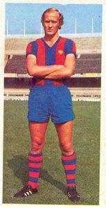 Liga 75-76. Marcial (F. C. Barcelona). Ediciones Este. 📸: Toni Izaro.