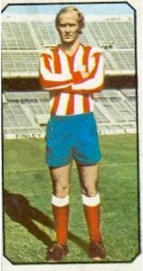 Liga 77-78. Marcial (Atlético de Madrid). Ediciones Este. 📸: Toni Izaro.