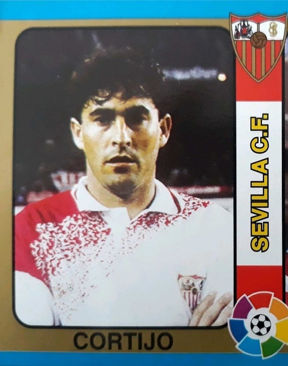 1995 Fútbol Total. Nº 50. Cortijo (Sevilla F.C.). Editorial Mundicromo.