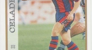 Las fichas de la Liga 97-98. N.º 33. Celades (F. C. Barcelona).