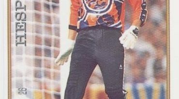 Las fichas de la Liga 97-98. N.º 26. Hesp (F. C. Barcelona). Editorial Mundicromo.