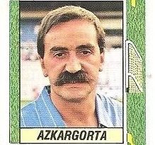 Liga 84-85. Azkargorta (R. C. D. Español). Ediciones Este.