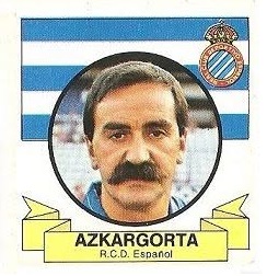 Liga 85-86. Azkargorta ( R. C. D. Español). Ediciones Este.