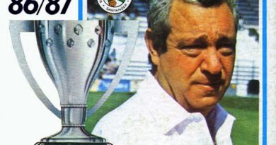 Liga 86-87. J. M. Maguregui (Racing de Santander). Ediciones Este.