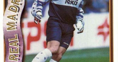 Las fichas de la Liga 96-97. Nº 93. Buyo (Real Madrid). Editorial Mundicromo.