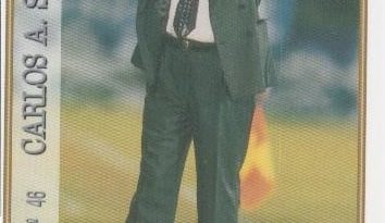 Las fichas de la Liga 97-98. Nº 46. Carlos A. Silva (R.C. Deportivo de La Coruña). Editorial Mundicromo.