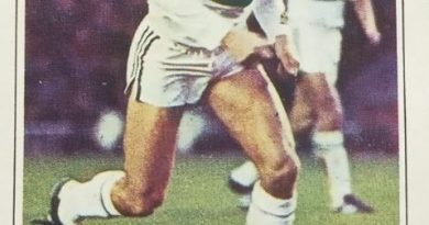 Liga 77-78. Finarolli (Elche C.F.). Editorial Pacosa. 📸: Julián Pardo.