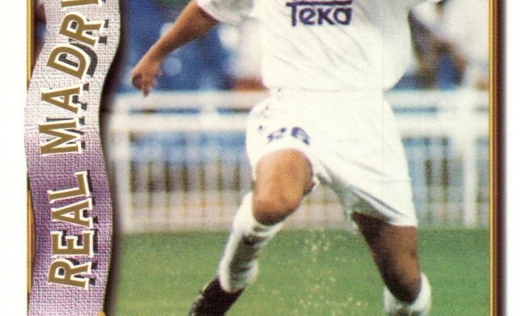Las fichas de la Liga 96-97. Nº 95. Víctor (Real Madrid). Editorial Mundicromo.