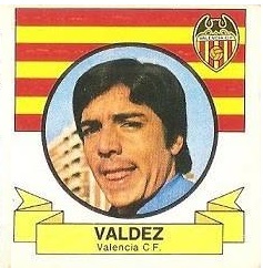 Liga 85-86. Valdez (Valencia C. F.). Ediciones Este.