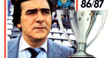 Liga 86-87. Ruiz Caballero (U. D. Las Palmas). Ediciones Este.