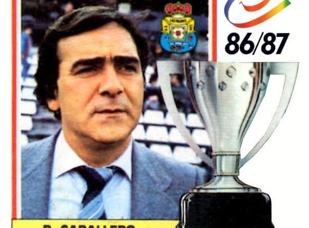 Liga 86-87. Ruiz Caballero (U. D. Las Palmas). Ediciones Este.