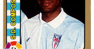 1995 Fútbol Total. N.º 178. Passi (S. D. Compostela). Editorial Mundicromo.