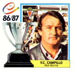 Liga 86-87. V.C. Campillo (Real Murcia). Ediciones Este.