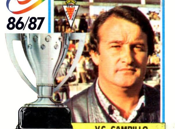 Liga 86-87. V.C. Campillo (Real Murcia). Ediciones Este.