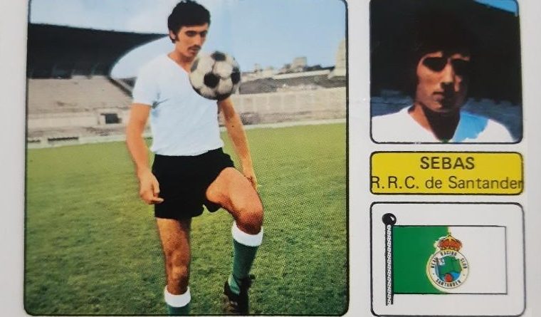 Liga 73-74. Sebas (Racing de Santander). Editorial Fher. 📸: Toni Izaro.