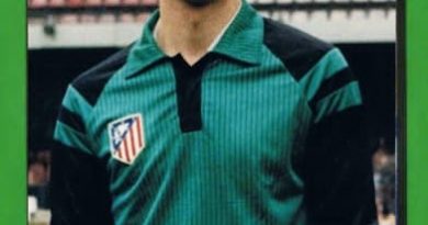 Rey (Atlético Madrileño). 📸: Cromo-Montaje del Grupo de Facebook Nuestros álbumes de cromos.