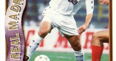 Las fichas de la Liga 96-97. Nº 100. Redondo (Real Madrid). Editorial Mundicromo.
