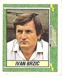 Liga 84-85. Ivan Brzic (Club Atlético Osasuna). Ediciones Este.