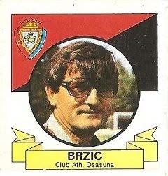 Liga 85-86. Brzic (Club Atlético Osasuna). Ediciones Este.