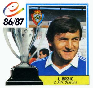 Liga 86-87. I. Brzic (Club Atlético Osasuna). Ediciones Este.
